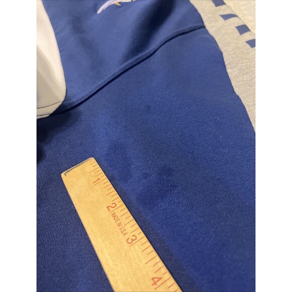 Los Angeles Rams Blue Full Zip Hoodie Men’s 4XL Starter NFL Sweatshirt - Picture 9 of 16